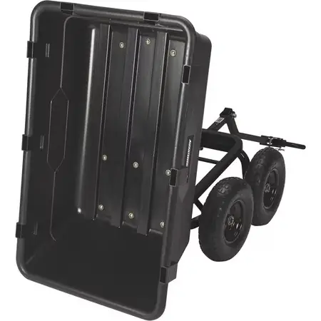 Strongway Heavy-Duty Poly Dump Cart,… — Photo 2