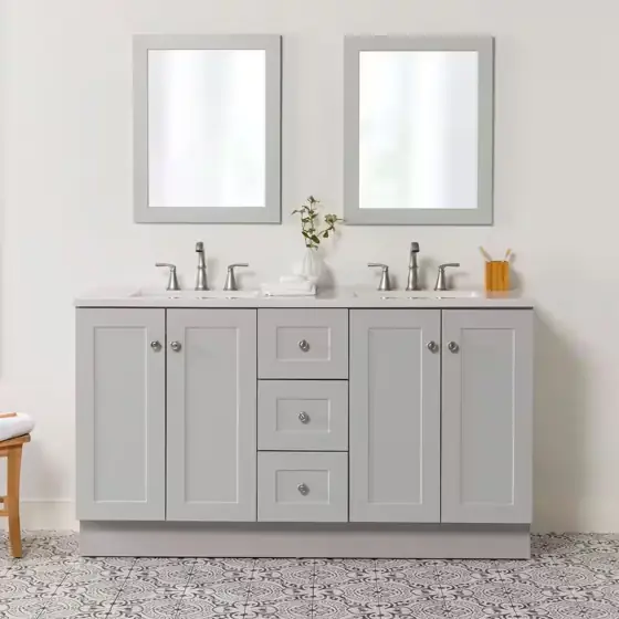Bannister 61 in. Double-Sink Vanity,… — Photo 1