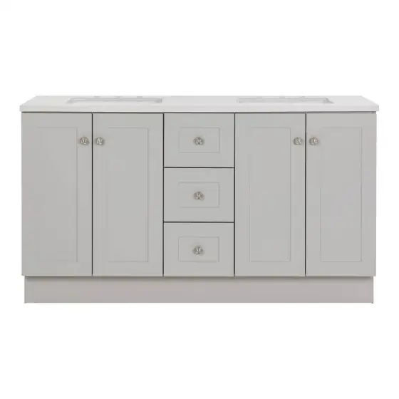 Bannister 61 in. Double-Sink Vanity,… — Photo 2