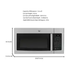 29.9 in. 1.6 cu. ft.… — Photo 3