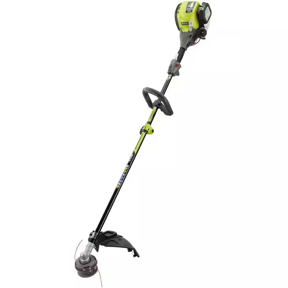 15日まで ri1932  RYOBI 4-Stroke 30 cc Attachment Capable Straight Shaft Gas Trimmer