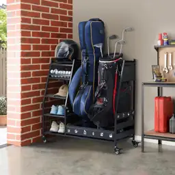 Lauren&Harold Golf Bag Organizer Garage… — Photo 1