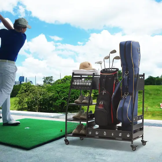 Lauren&Harold Golf Bag Organizer Garage… — Photo 2