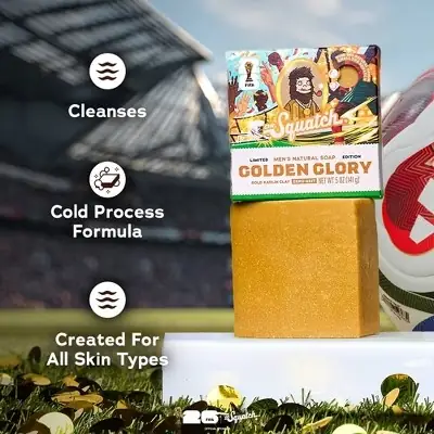 DR. SQUATCH FIFA Golden Glory… — Photo 2