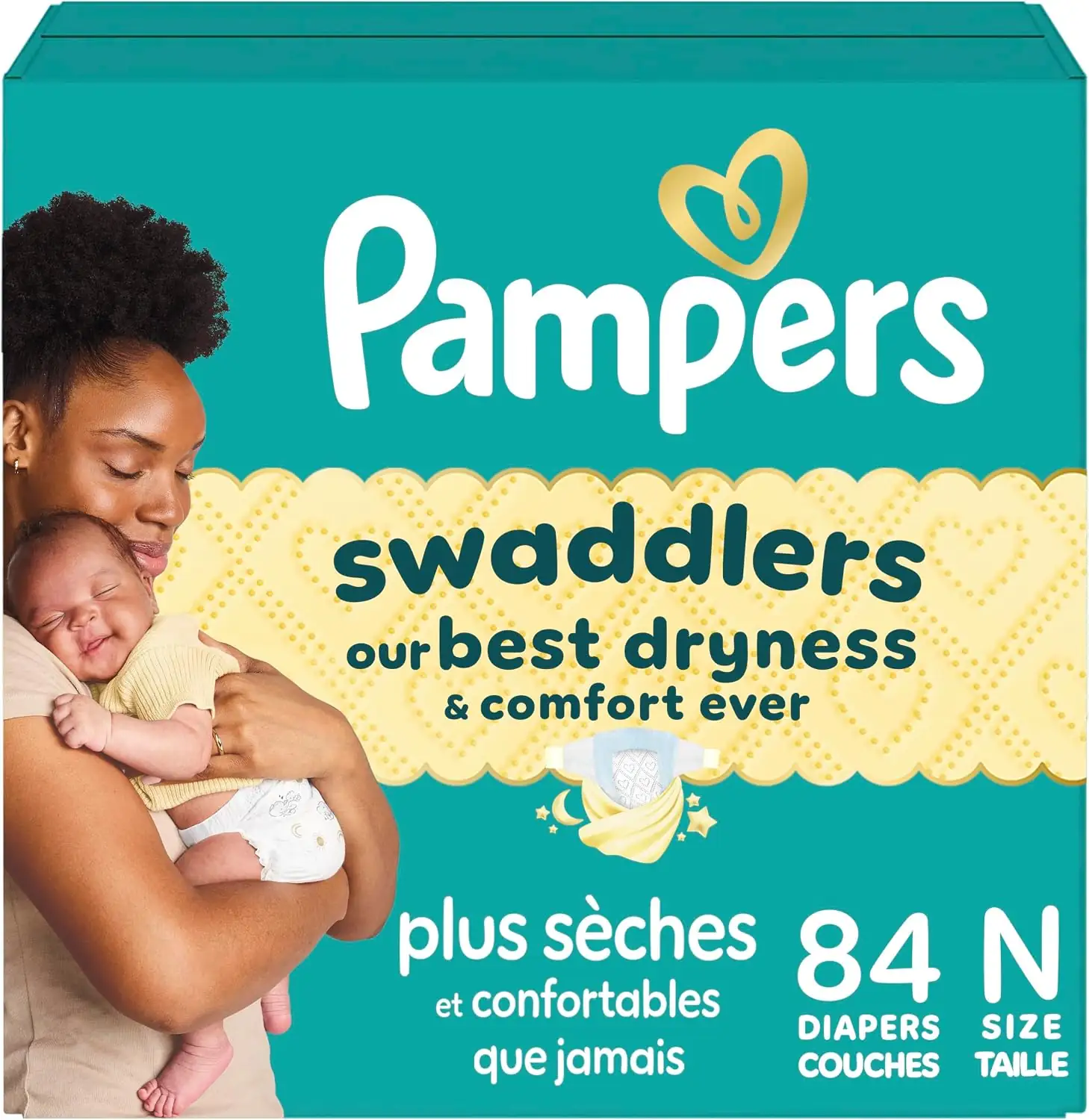 Pampers Swaddlers Newborn Diapers, Size… — Photo 1