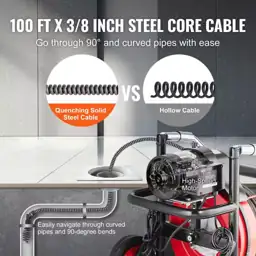 Drain Cleaner Machine 100 ft… — Photo 3