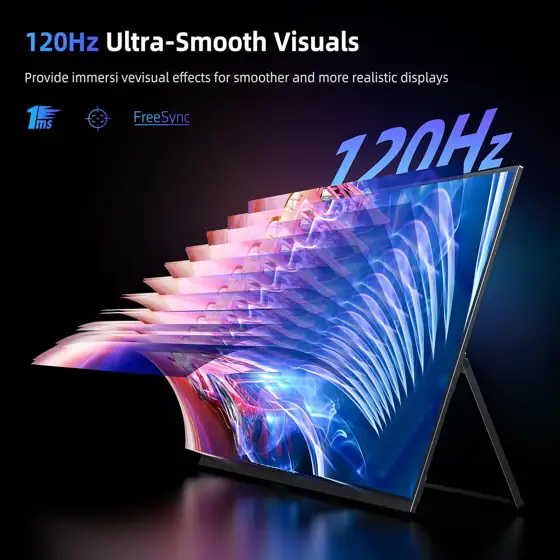 EVICIV Portable Monitor 18.5" 120Hz,… — Photo 3