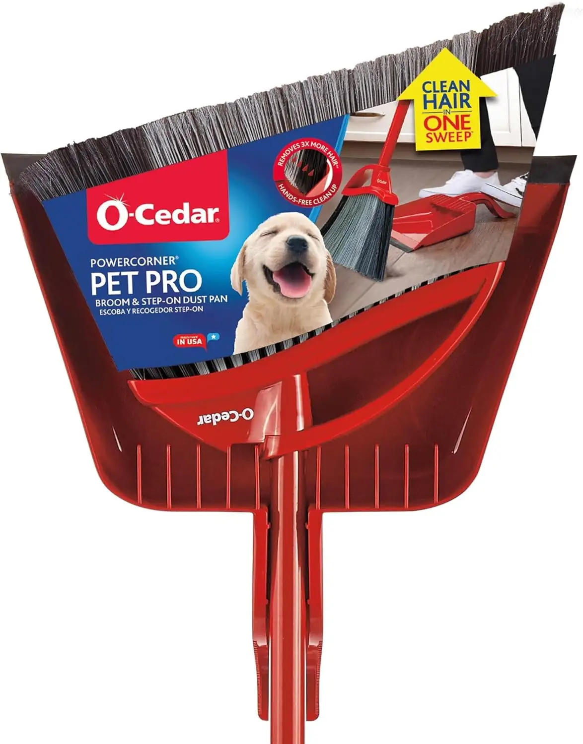 O-Cedar Pet Pro Broom with… — Photo 1