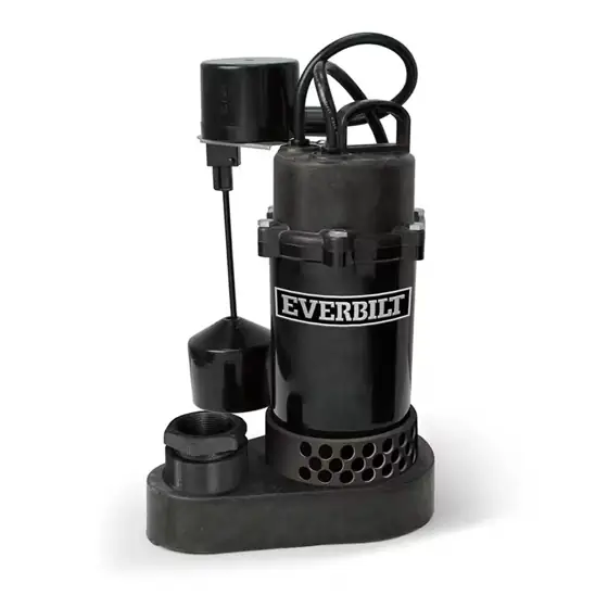 Everbilt 1/2 HP Aluminum Submersible… — Photo 1