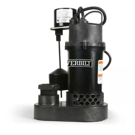 Everbilt 1/2 HP Aluminum Submersible… — Photo 3