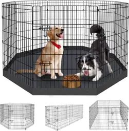 PEEKABOO Dog Playpen 36" H,… — Photo 1