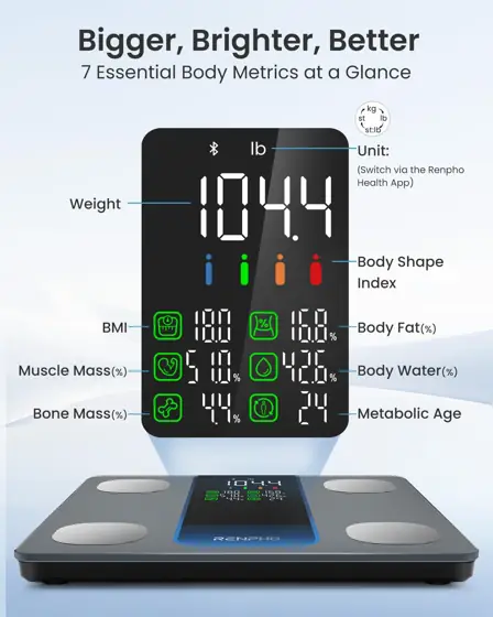 RENPHO Smart Scale for Body… — Photo 2