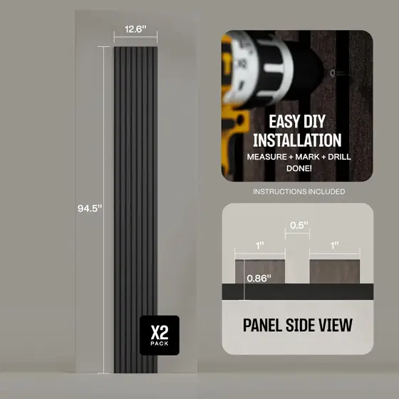 2-Pack Acoustic Wall Panels -… — Photo 3