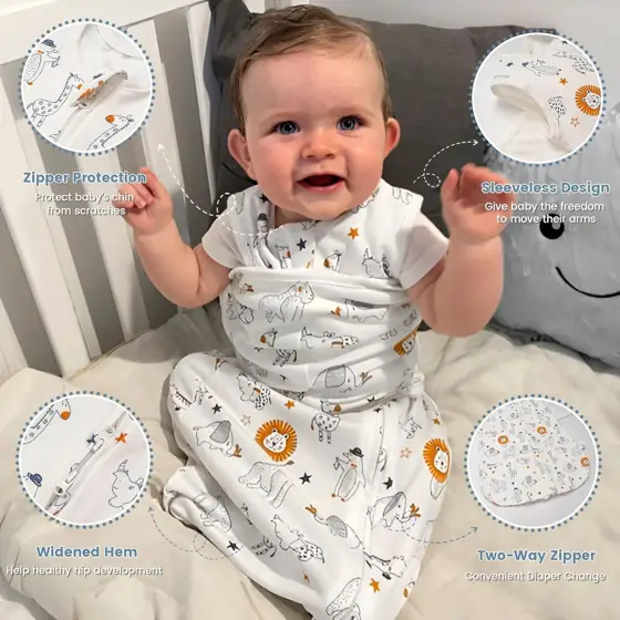 ZIGJOY Sleep Sack Swaddle 1.0… — Photo 2