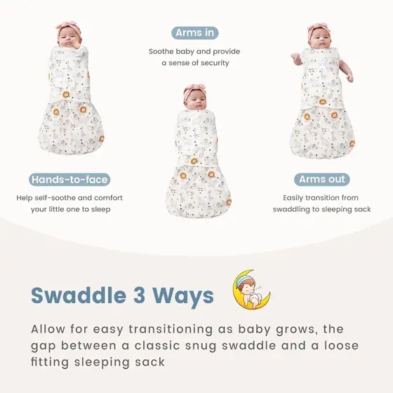 ZIGJOY Sleep Sack Swaddle 1.0… — Photo 4