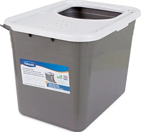 Petmate Enclosed Cat Litter Box… — Photo 1