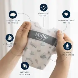 Millie Moon Luxury Diapers, Size… — Photo 2
