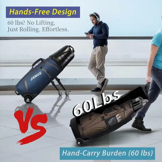 JANUS Golf Travel Bag Hard… — Photo 3
