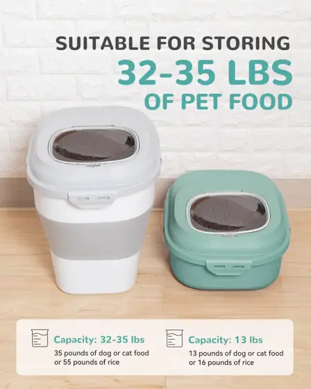 30-35Lbs Dog Food Storage Container… — Photo 4