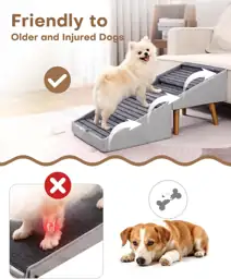 17" H Split Ottoman Dog… — Photo 4