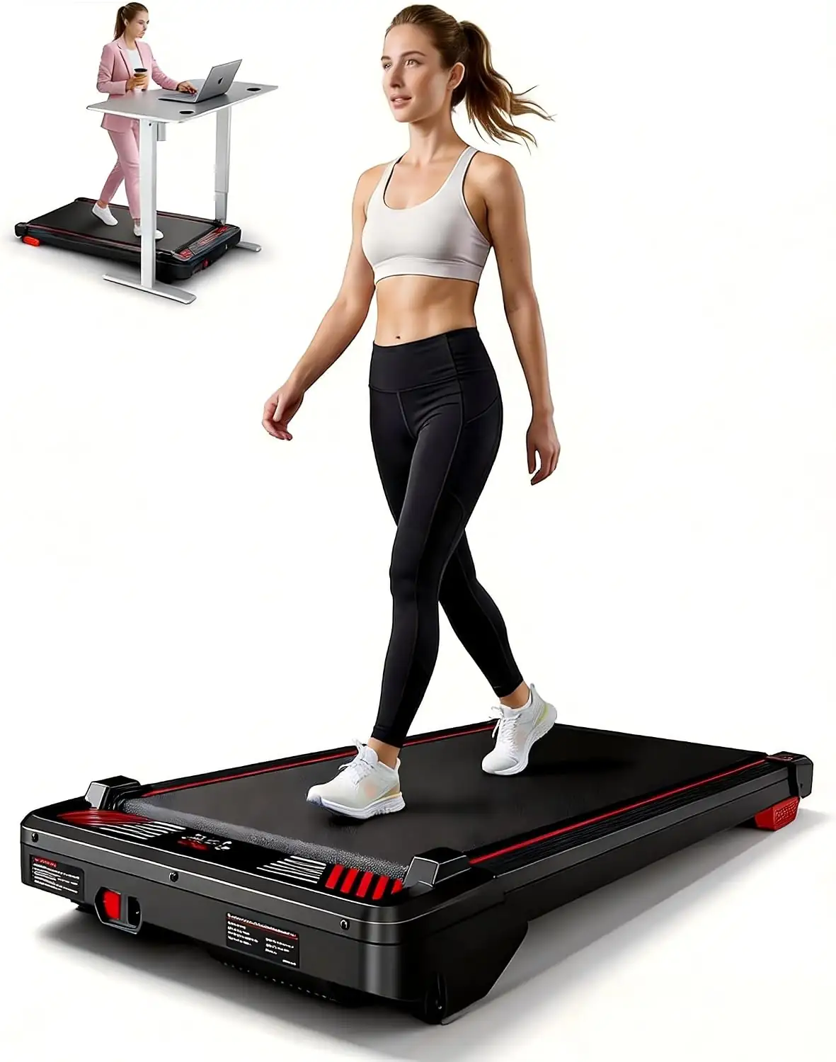 BestGod Walking Pad Treadmill, Under-Desk… — Photo 1