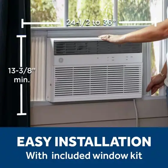 GE 8,000 BTU Smart Window… — Photo 3