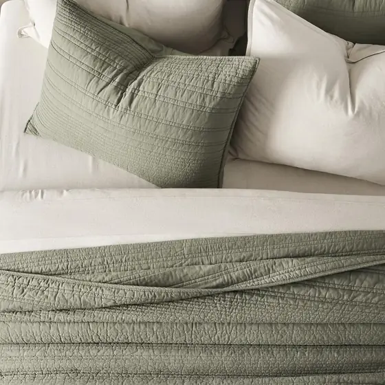 EVERGRACEHOME 100% Cotton Quilt Set… — Photo 3
