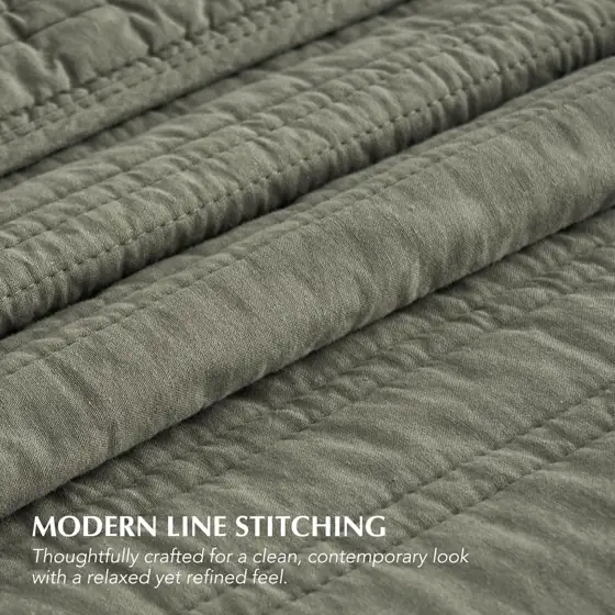 EVERGRACEHOME 100% Cotton Quilt Set… — Photo 4