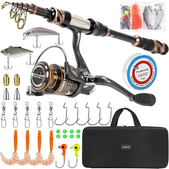 PLUSINNO Fishing Rod & Reel… — Photo 1