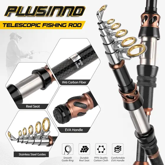 PLUSINNO Fishing Rod & Reel… — Photo 3