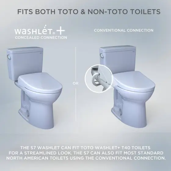 TOTO S7 WASHLET+ Elongated Electric… — Photo 3