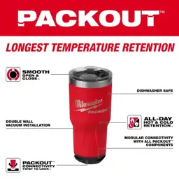 Milwaukee Packout 30 oz Red… — Photo 2