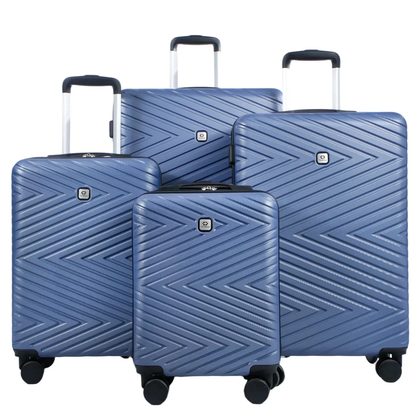 Travelhouse 4-Piece Hardshell Luggage Set,… — Photo 1