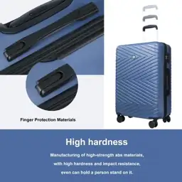 Travelhouse 4-Piece Hardshell Luggage Set,… — Photo 2