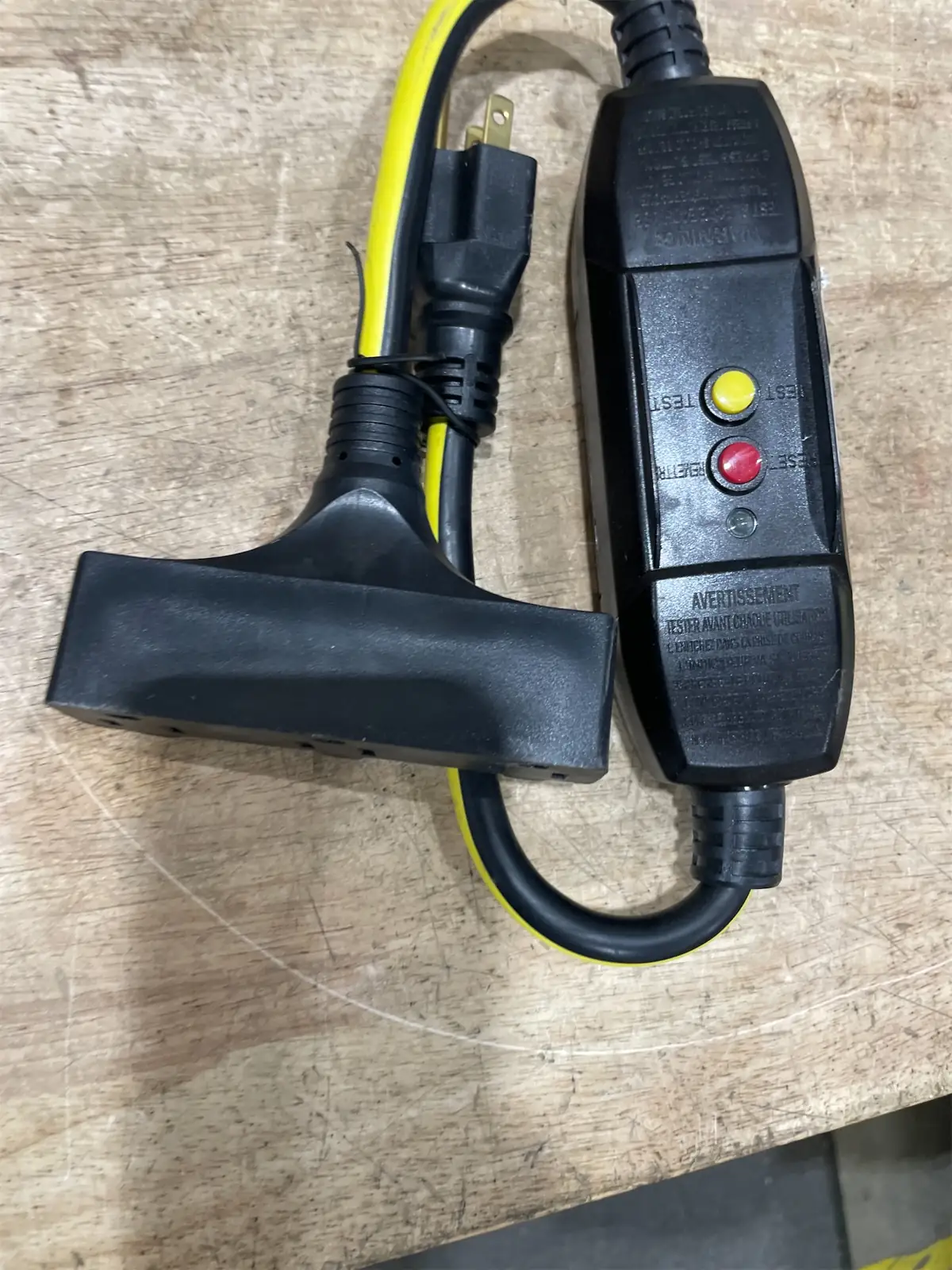 15-ampere, 2-foot in-line portable GFCI… — Photo 1