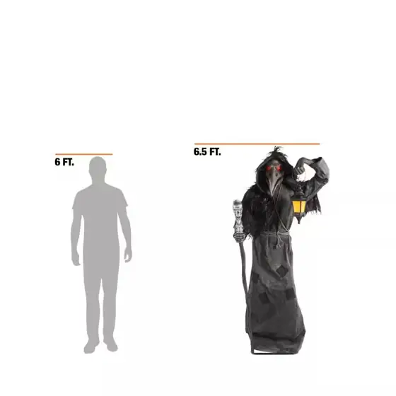 6.5 ft. Gruesome Grounds Animated… — Photo 4