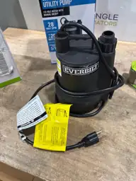 Everbilt 1/6 HP Plastic Submersible… — Photo 6