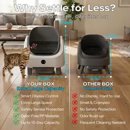 OROLEY Automatic Self-Cleaning Cat Litter… — Photo 3