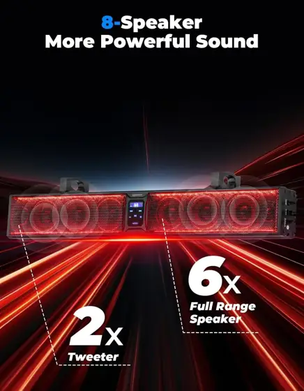 KEMIMOTO Sound bar 8 Speakers… — Photo 2
