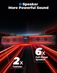 KEMIMOTO Sound bar 8 Speakers… — Photo 2