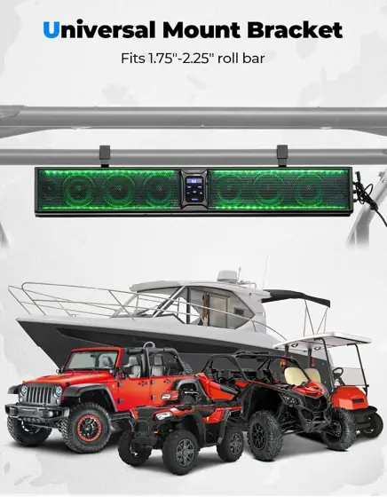 KEMIMOTO Sound bar 8 Speakers… — Photo 4
