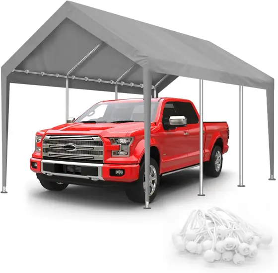 12x20FT Carport Canopy Replacement Cover… — Photo 1