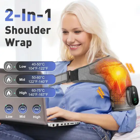 MOAJAZA Cordless Ankle Heating Pads,… — Photo 3