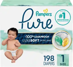 Pampers Pure Baby Diapers Size… — Photo 1