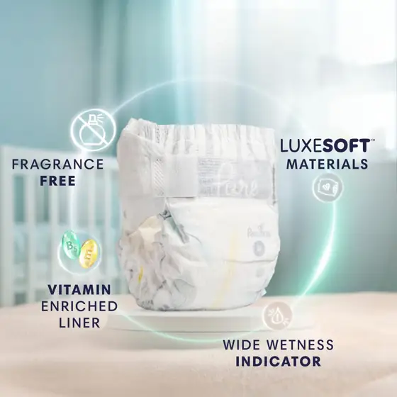 Pampers Pure Baby Diapers Size… — Photo 2