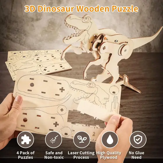 Dinosaur STEM Kit for Kids,… — Photo 2