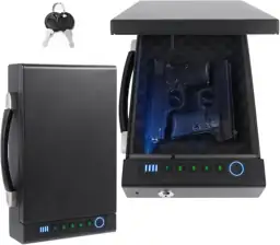 Biometric handgun safe with fingerprint,… — Photo 1
