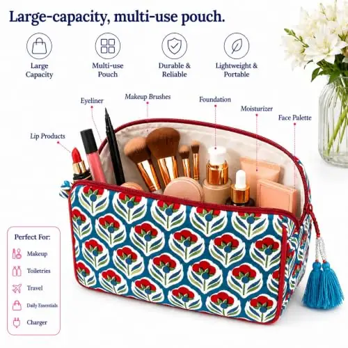 Huar Travel Makeup Bag -… — Photo 2