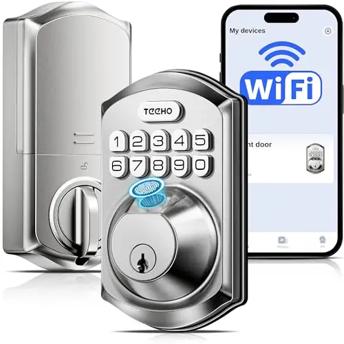 TEEHO TE012W WiFi Fingerprint Door… — Photo 1