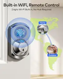 TEEHO TE012W WiFi Fingerprint Door… — Photo 2